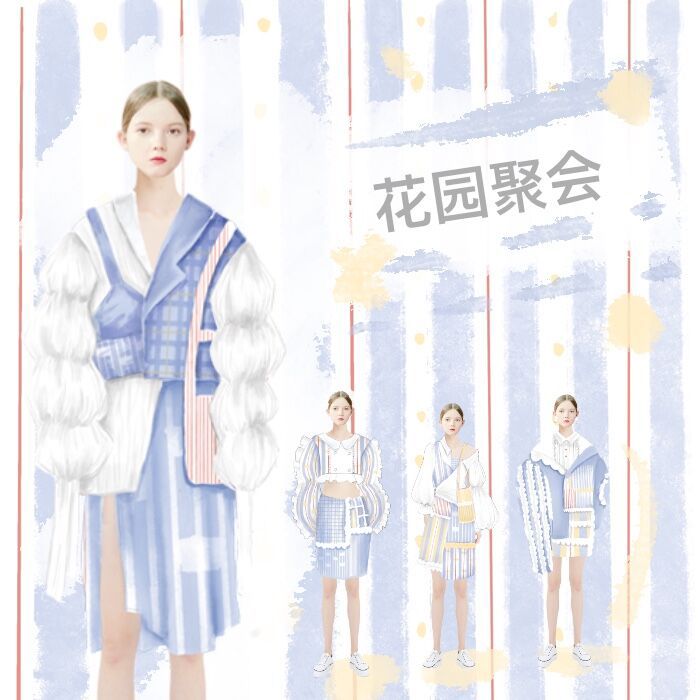 陈逸婧  花园聚会—服装设计